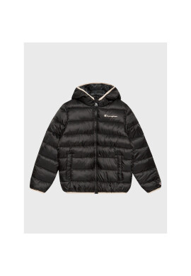 Champion Пухено яке 306197 Черен Regular Fit - Pepit.bg