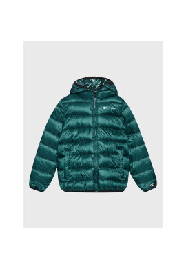 Champion Пухено яке 306197 Зелен Regular Fit - Pepit.bg