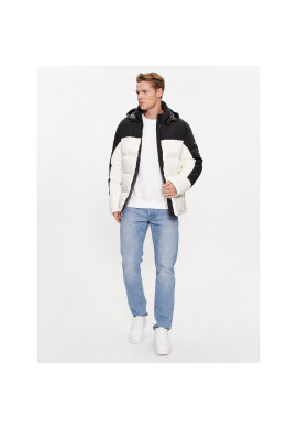 Champion Пухено яке Jacket 219191 Екрю Regular Fit - Pepit.bg