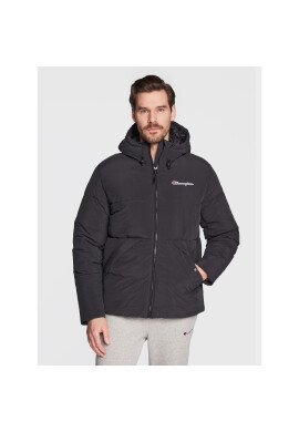 Champion Пухено яке Script Logo 218083 Черен Regular Fit - Pepit.bg