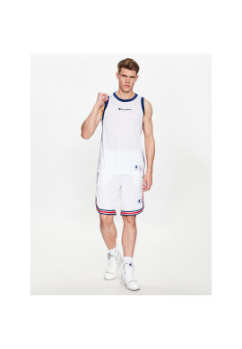 Champion Спортни шорти 218770 Бял Regular Fit - Pepit.bg