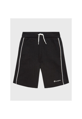 Champion Спортни шорти Script Logo 306147 Черен Regular Fit - Pepit.bg