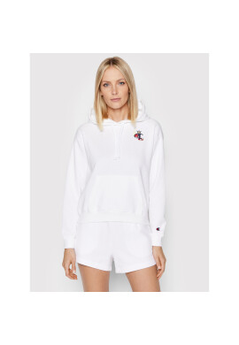 Champion Суитшърт 115038 Бял Custom Fit - Pepit.bg