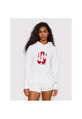Champion Суитшърт 115110 Бял Regular Fit - Pepit.bg