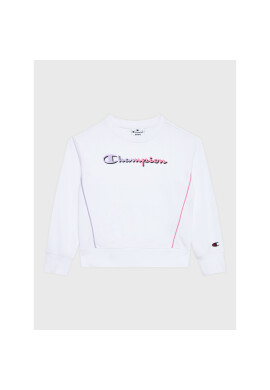 Champion Суитшърт 404666 Бял Custom Fit - Pepit.bg