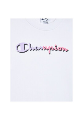 Champion Суитшърт 404666 Бял Custom Fit - Pepit.bg
