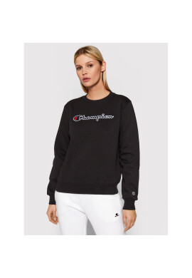 Champion Суитшърт Blend Script Logo 114462 Черен Regular Fit - Pepit.bg