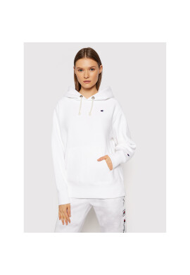 Champion Суитшърт C Logo 114778 Бял Regular Fit - Pepit.bg