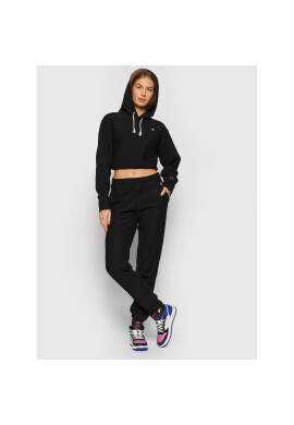 Champion Суитшърт Cropped 114613 Черен Custom Fit - Pepit.bg