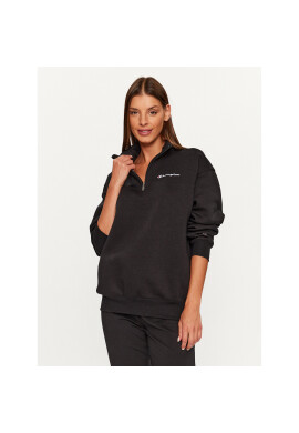 Champion Суитшърт Half Zip Sweatshirt 116590 Черен Oversize - Pepit.bg