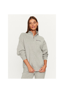 Champion Суитшърт Half Zip Sweatshirt 116590 Сив Oversize - Pepit.bg
