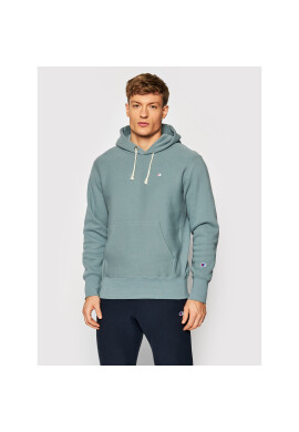 Champion Суитшърт Reverse Weave C Logo 216496 Зелен Regular Fit - Pepit.bg
