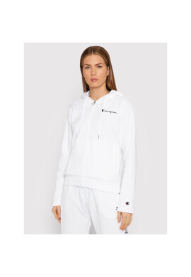Champion Суитшърт Script Logo 114464 Бял Regular Fit - Pepit.bg
