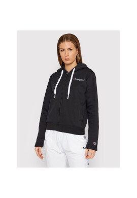 Champion Суитшърт Script Logo 114464 Черен Regular Fit - Pepit.bg