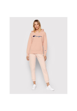 Champion Суитшърт Script Logo 114788 Розов Regular Fit - Pepit.bg