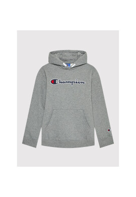 Champion Суитшърт Script Logo 305765 Сив Regular Fit - Pepit.bg