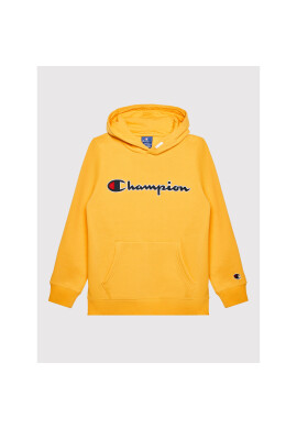 Champion Суитшърт Script Logo 305765 Жълт Regular Fit - Pepit.bg