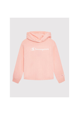 Champion Суитшърт Script Logo 404295 Розов Custom Fit - Pepit.bg