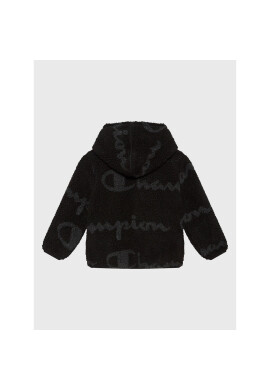 Champion Суитшърт Script Logo Teddy 306206 Черен Regular Fit - Pepit.bg