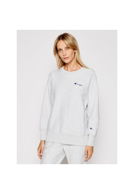 Champion Суитшърт Small Script Logo 113151 Сив Regular Fit - Pepit.bg