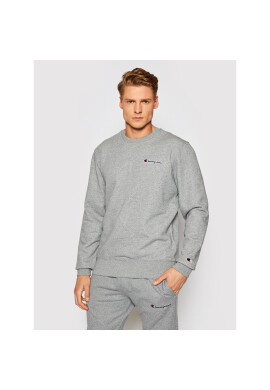 Champion Суитшърт Small Script Logo 215931 Сив Comfort Fit - Pepit.bg