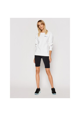 Champion Суитшърт Small Script Logo Reverse Weave 113151 Бял Regular Fit - Pepit.bg