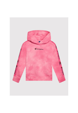 Champion Суитшърт Tie Dye Script 404274 Розов Regular Fit - Pepit.bg