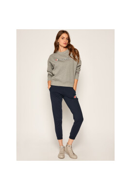 Champion Суитшърт Vintage Script Logo 112640 Сив Custom Fit - Pepit.bg