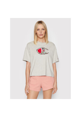 Champion Тишърт 115044 Сив Custom Fit - Pepit.bg