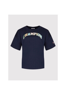 Champion Тишърт 115190 Тъмносин Regular Fit - Pepit.bg