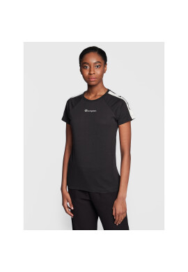 Champion Тишърт 115578 Черен Regular Fit - Pepit.bg