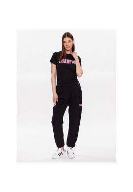 Champion Тишърт 116084 Черен Custom Fit - Pepit.bg