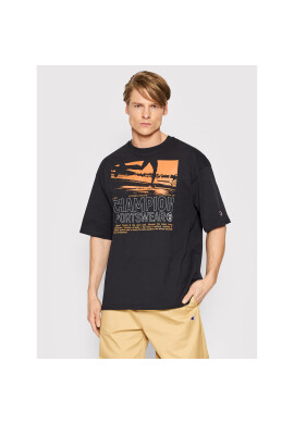 Champion Тишърт 217272 Черен Regular Fit - Pepit.bg