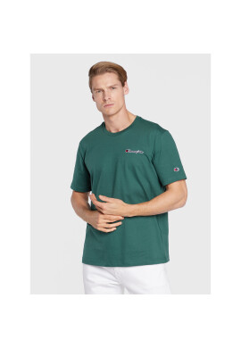 Champion Тишърт 218006 Зелен Regular Fit - Pepit.bg