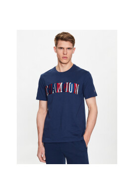 Champion Тишърт 218512 Тъмносин Regular Fit - Pepit.bg