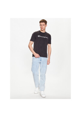 Champion Тишърт 218604 Черен Regular Fit - Pepit.bg