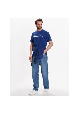 Champion Тишърт 218604 Тъмносин Regular Fit - Pepit.bg