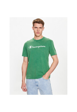 Champion Тишърт 218604 Зелен Regular Fit - Pepit.bg