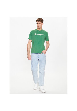 Champion Тишърт 218604 Зелен Regular Fit - Pepit.bg
