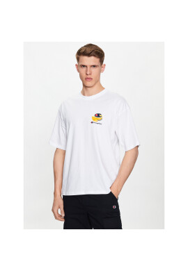 Champion Тишърт 218632 Бял Regular Fit - Pepit.bg