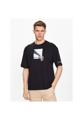 Champion Тишърт 218924 Черен Regular Fit - Pepit.bg