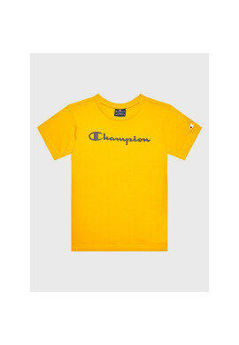 Champion Тишърт 305365 Жълт Regular Fit - Pepit.bg