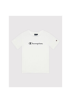 Champion Тишърт 305908 Бял Regular Fit - Pepit.bg