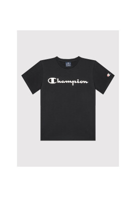 Champion Тишърт 305908 Черен Regular Fit - Pepit.bg