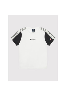 Champion Тишърт 305925 Бял Regular Fit - Pepit.bg