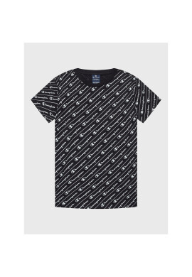 Champion Тишърт 306118 Тъмносин Regular Fit - Pepit.bg