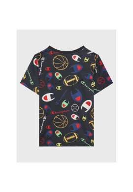 Champion Тишърт 306131 Тъмносин Regular Fit - Pepit.bg