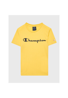 Champion Тишърт 306285 Жълт Regular Fit - Pepit.bg