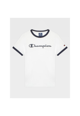 Champion Тишърт 306286 Бял Regular Fit - Pepit.bg