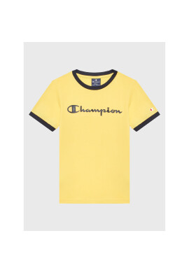 Champion Тишърт 306286 Жълт Regular Fit - Pepit.bg
